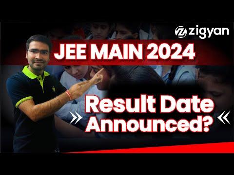 Finally JEE Main 2024 Result Date Released 🥳🔥| JEE Main 2024 Result Update 😱