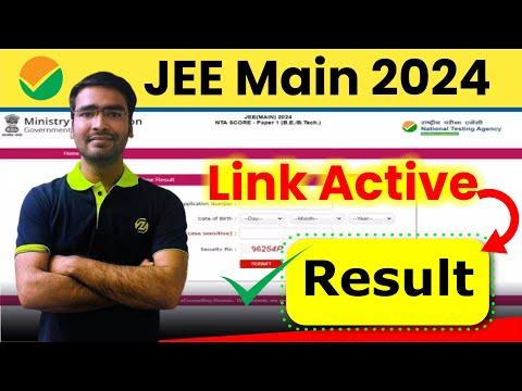 🛑JEE Main 2024 Final Result Timing | Check here ✅| Urgent update ✅✅🔥