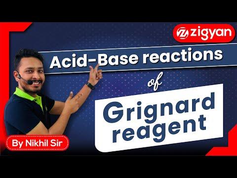 Acid-Base reactions of Grignard Reagent | Organic Chemistry | JEE Main | JEE Advanced | NEET