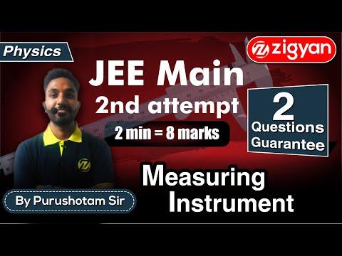 Important Questions JEE Main 2024 | Measuring Instrument | Vernier Calipers | Physics | NEET