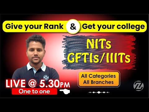 Comment Your RANK &amp; get your COLLEGE | JEE MAIN 2024 COUNSELLING